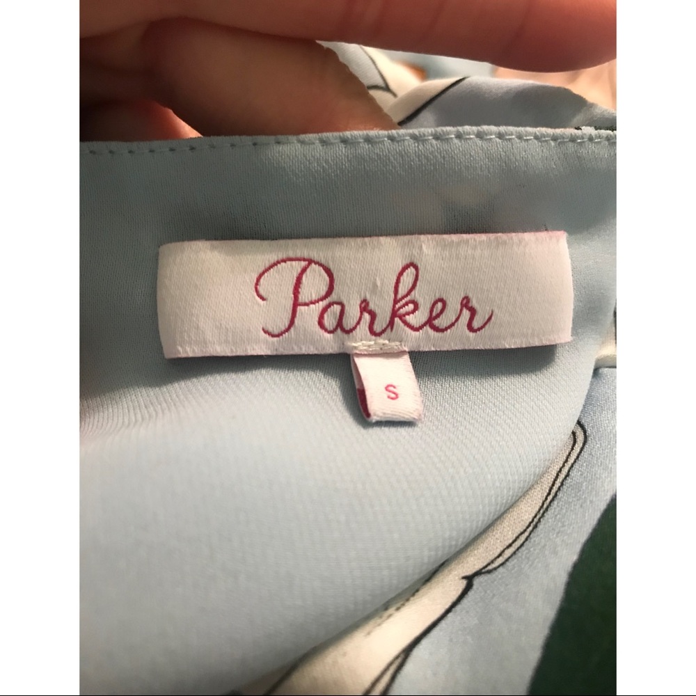 Parker, Demi Dress in Clear Moondance High Low - Picture 9 of 10